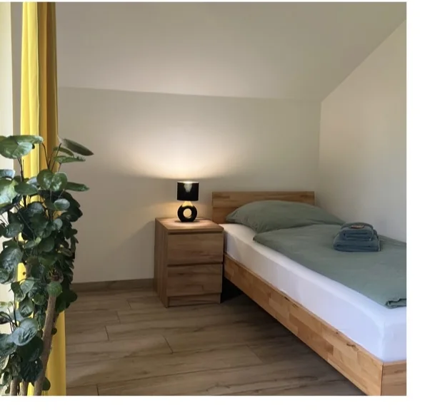 Schlafzimmer mit Einzelbett
